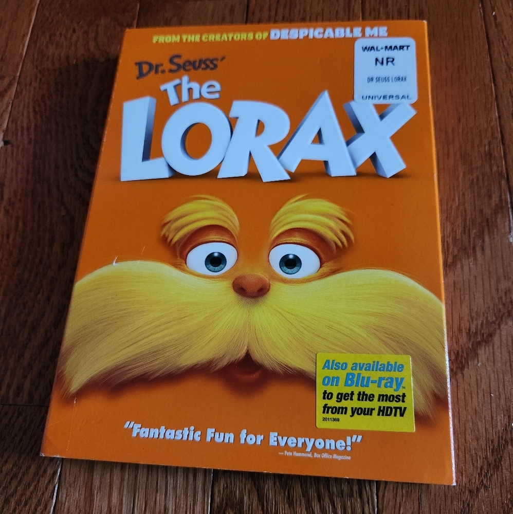 The Lorax DVD